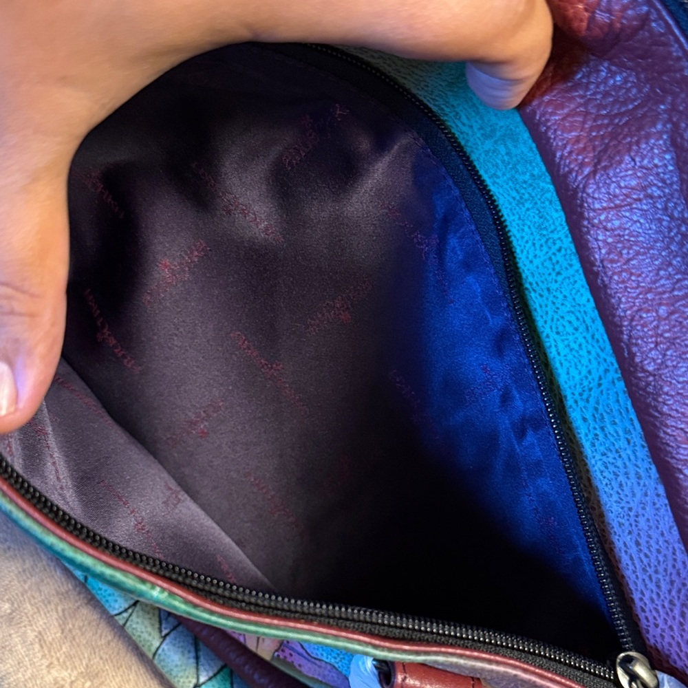 Anuschka Multicolor Floral Shoulder Bag - Picture 13 of 16